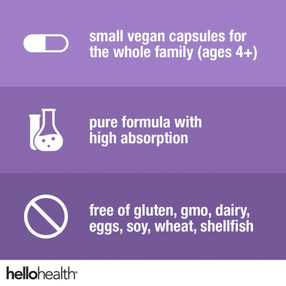 Happy Calm Magnesium Glycinate capsules