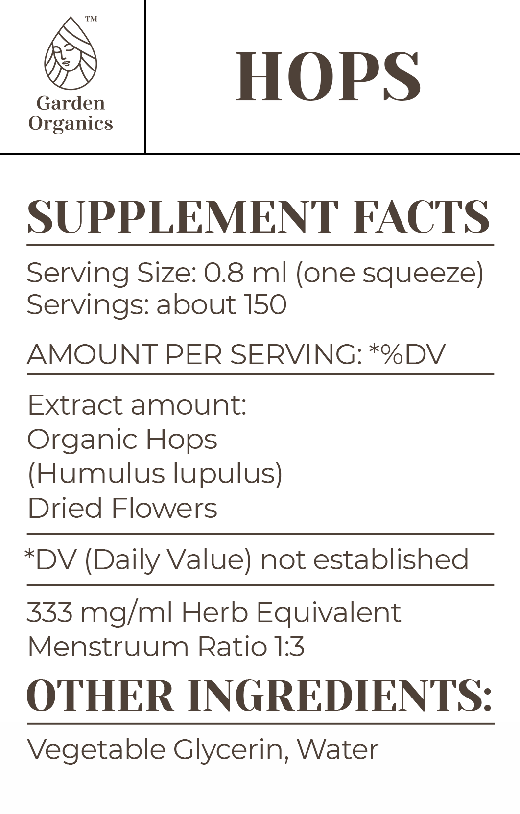 Hops Tincture