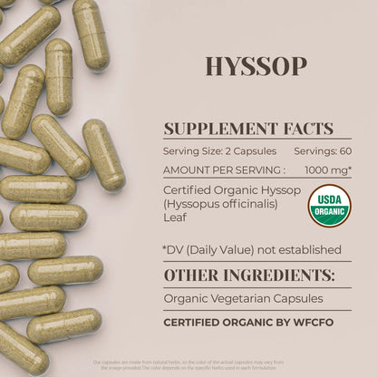 Hyssop Capsules