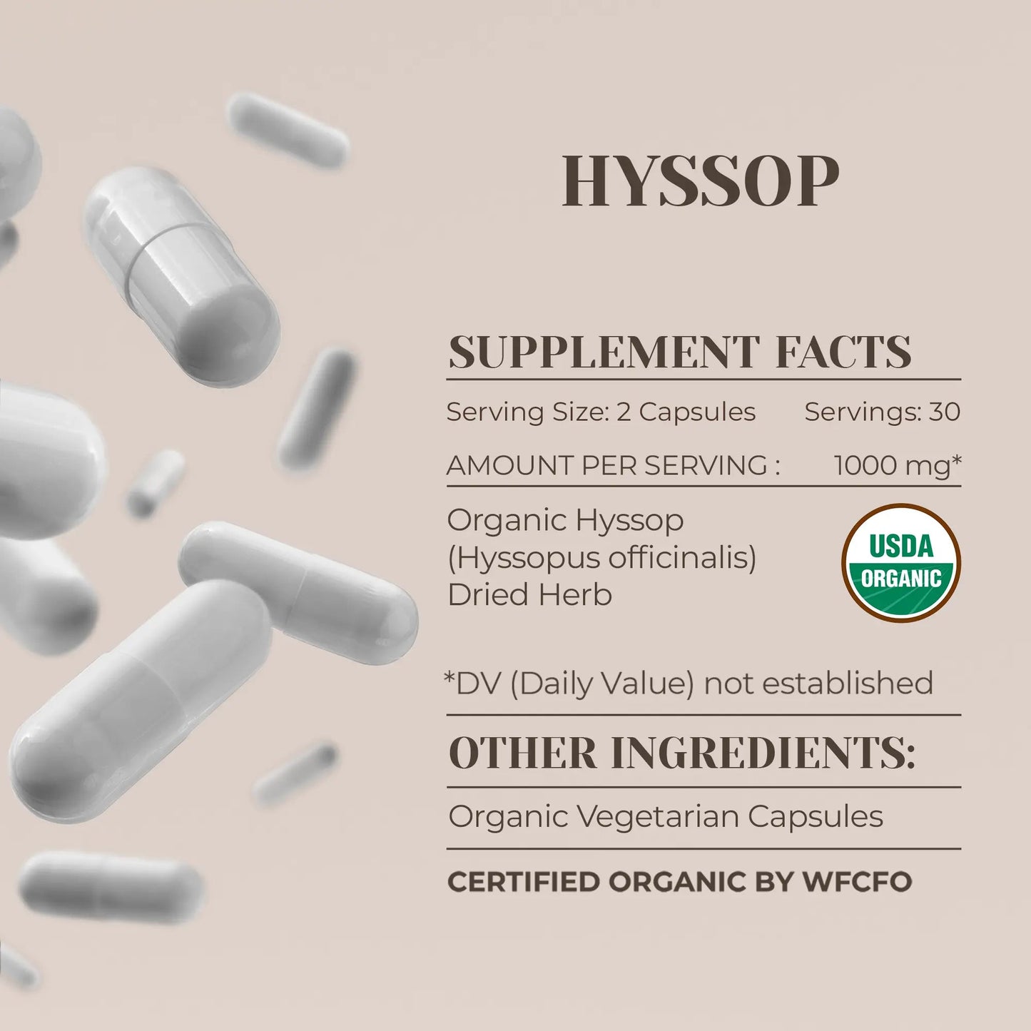 Hyssop Capsules