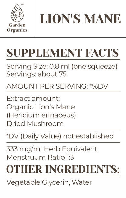 Lion's Mane Tincture