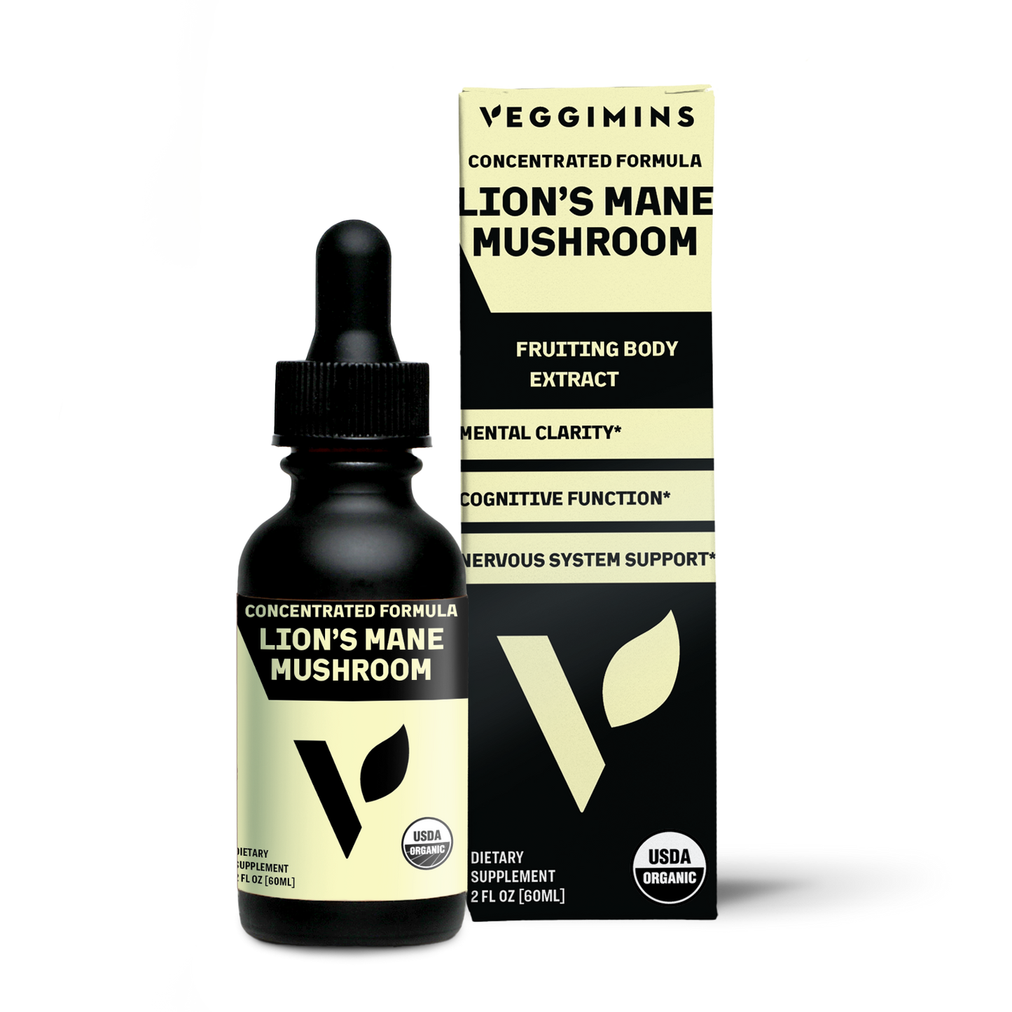 Organic Lion's Mane Mushroom, 2oz