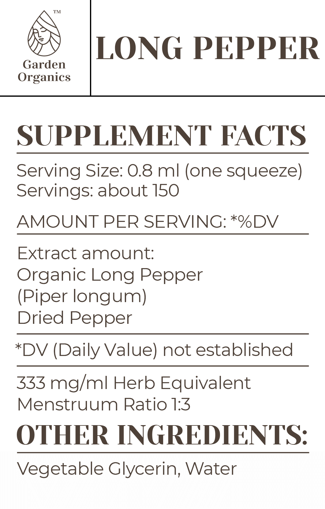 Long Pepper Tincture