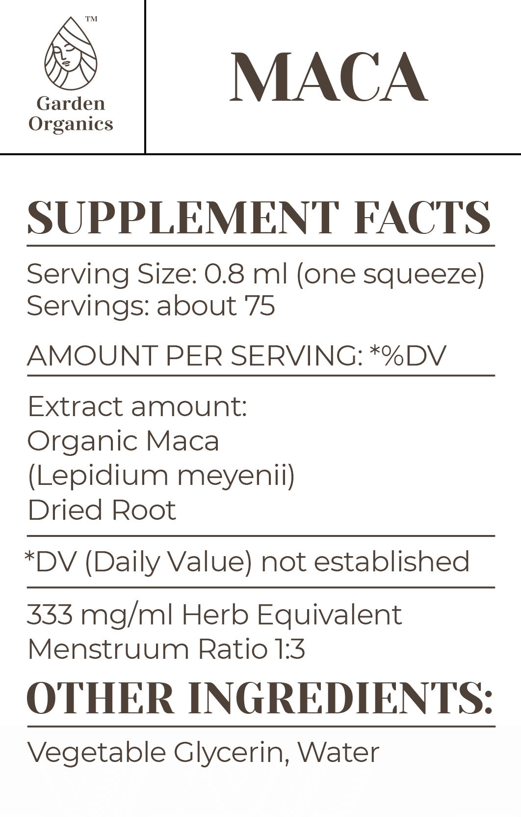 Maca Tincture