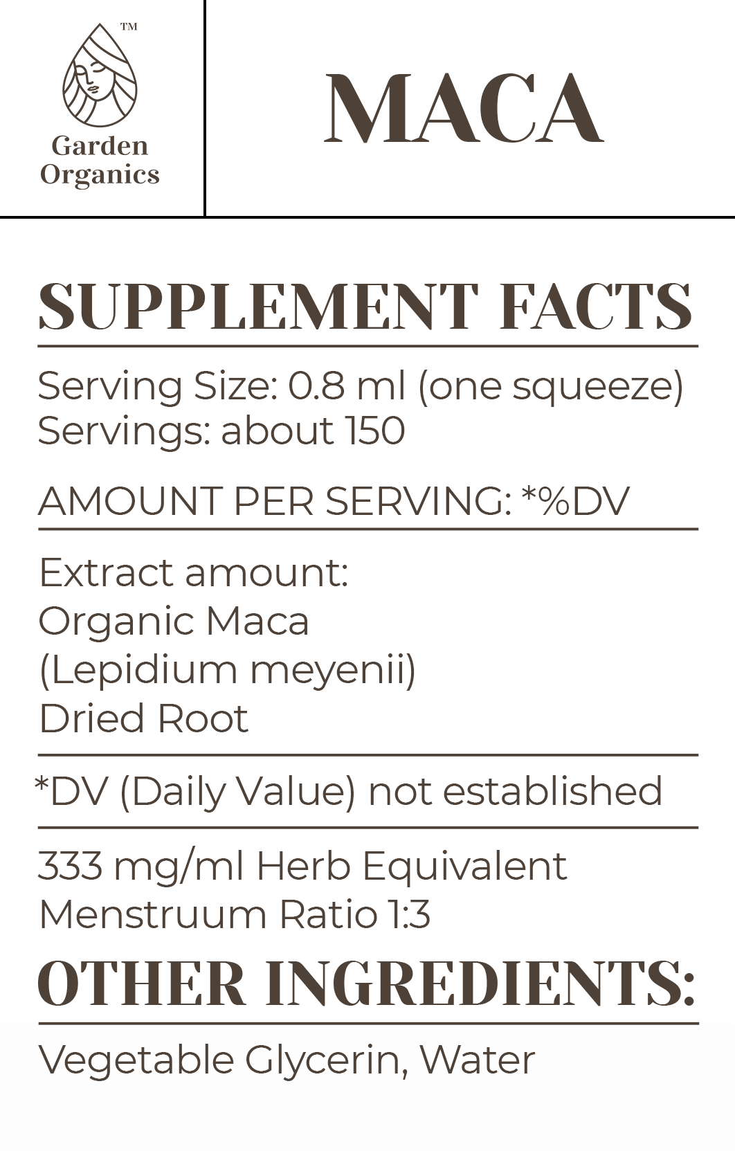 Maca Tincture
