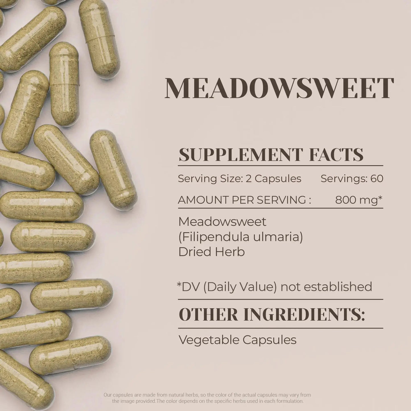 Meadowsweet Capsules