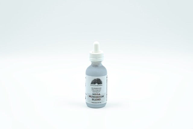 Organic Mega Blend Mushroom Tincture 2oz.