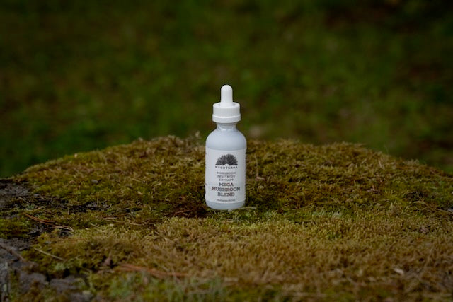 Organic Mega Blend Mushroom Tincture 2oz.