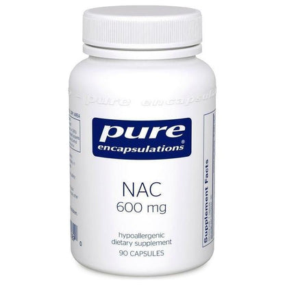 Pure Encapsulations NAC 600mg - 90 Capsules