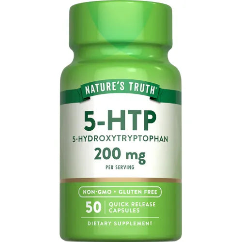 Nature's Truth 5-HTP Capsules, 200 mg - 50 Count