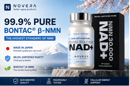 NMN Supplement 1000 mg | 99.9% Pure BONTAC® β-NMN | Made in Japan