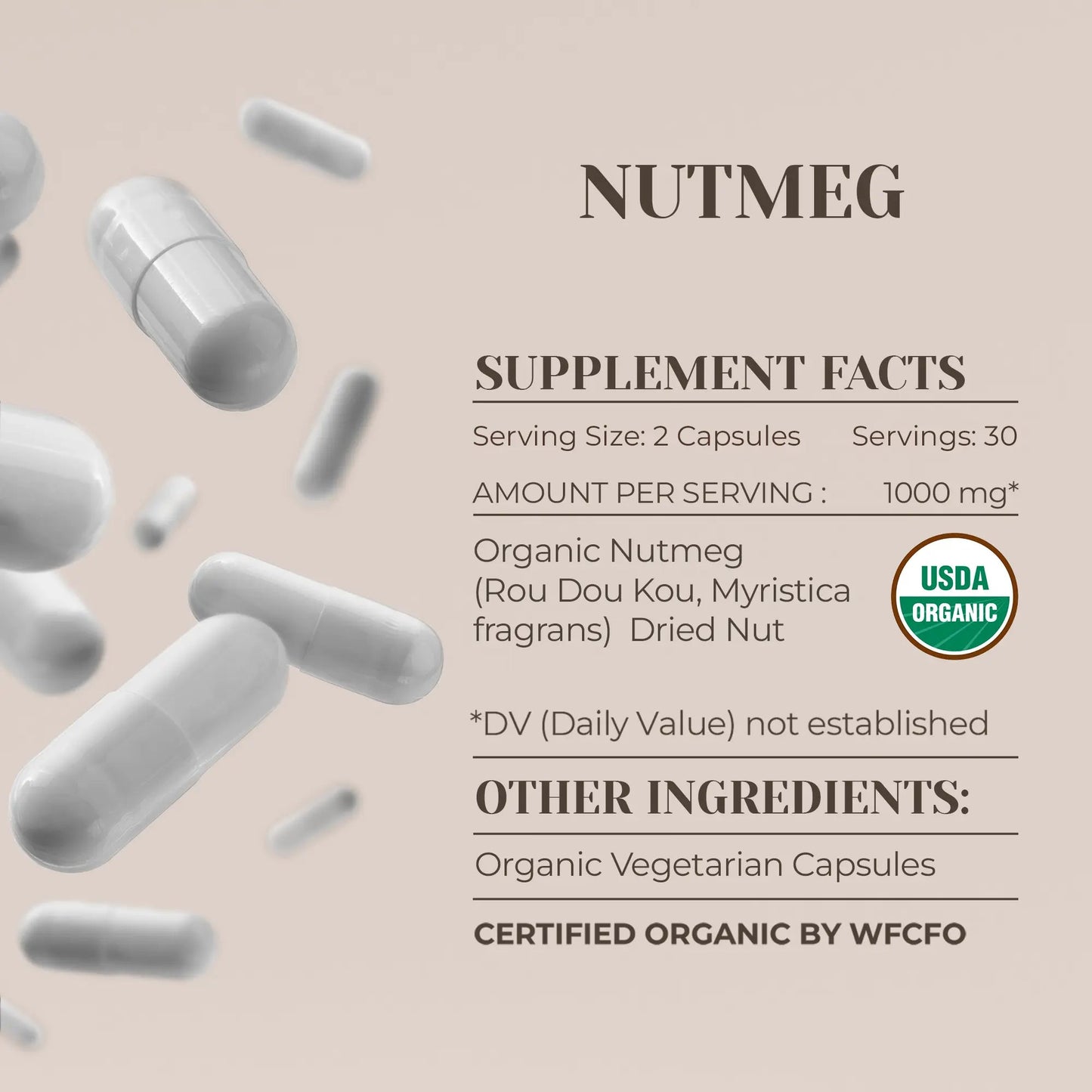 Nutmeg Capsules