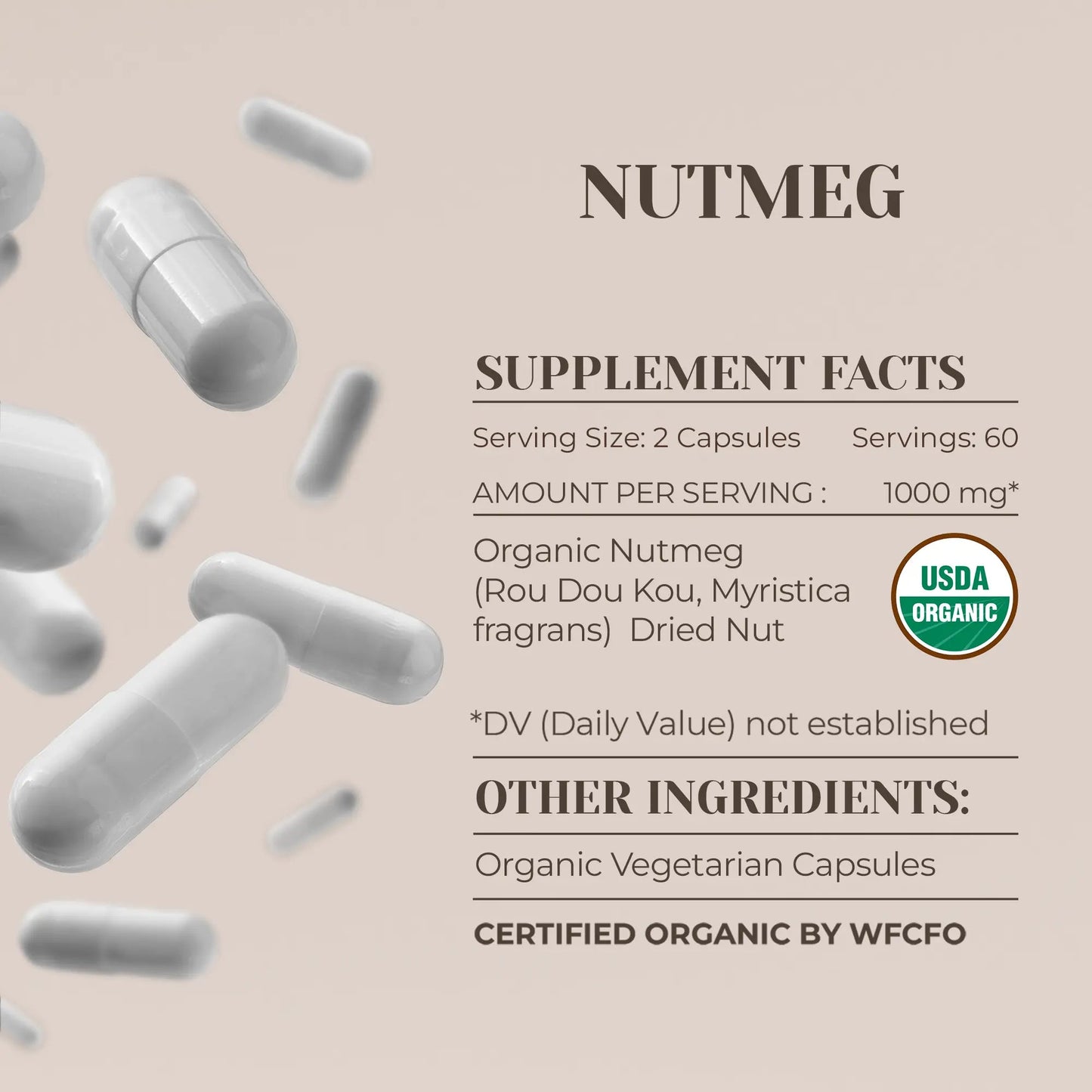 Nutmeg Capsules