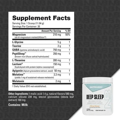 NutraBio Deep Sleep
