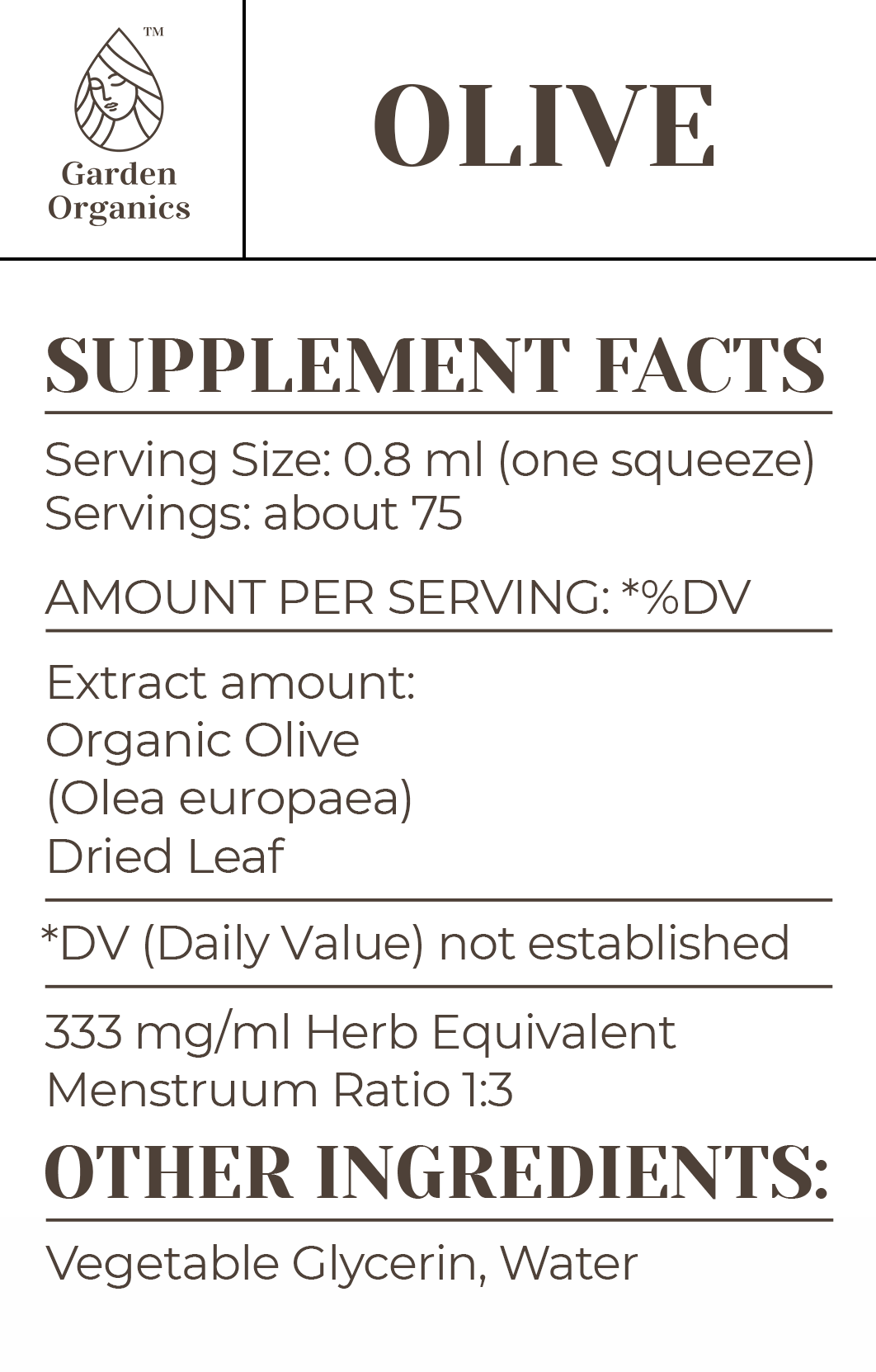 Olive Tincture