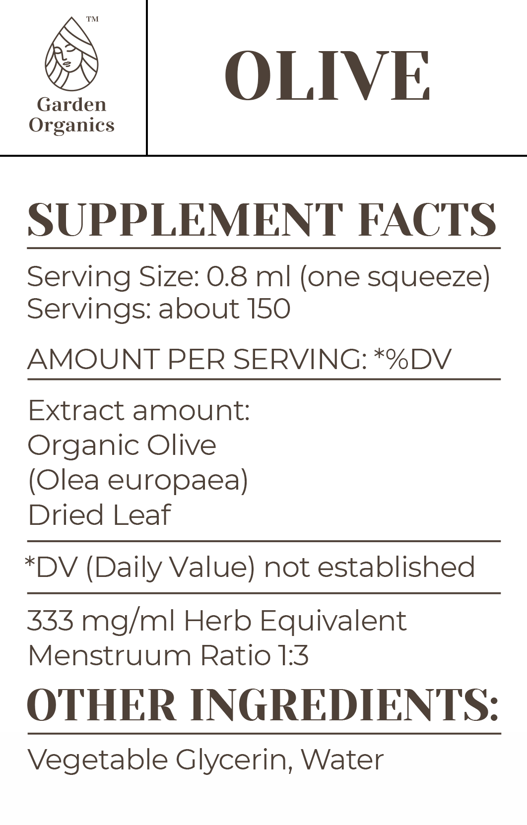 Olive Tincture