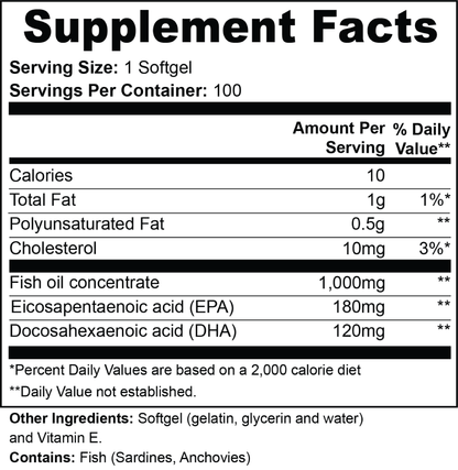 Omega-3 Fish Oil