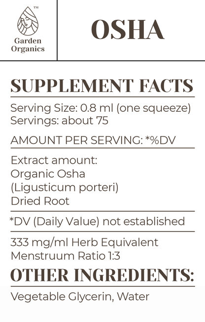 Osha Tincture