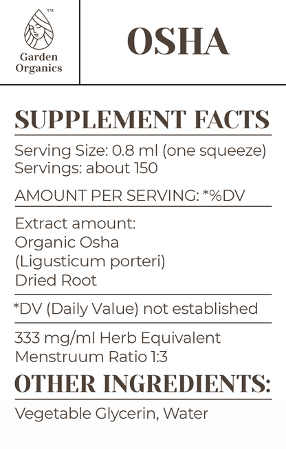 Osha Tincture