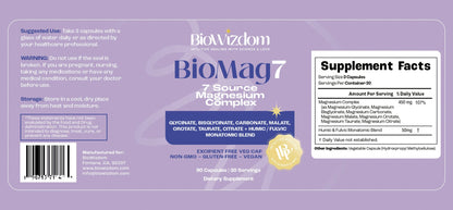 BioMag7 Magnesium Complex 90 caps