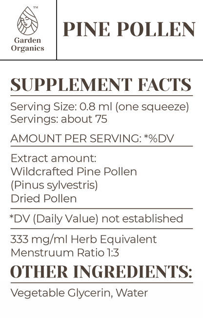 Pine Pollen Tincture