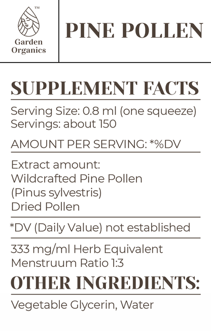 Pine Pollen Tincture