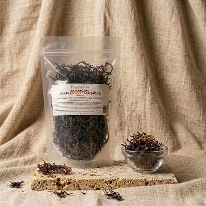 Jamaican (Thick) Purple-Gold Irish Sea Moss