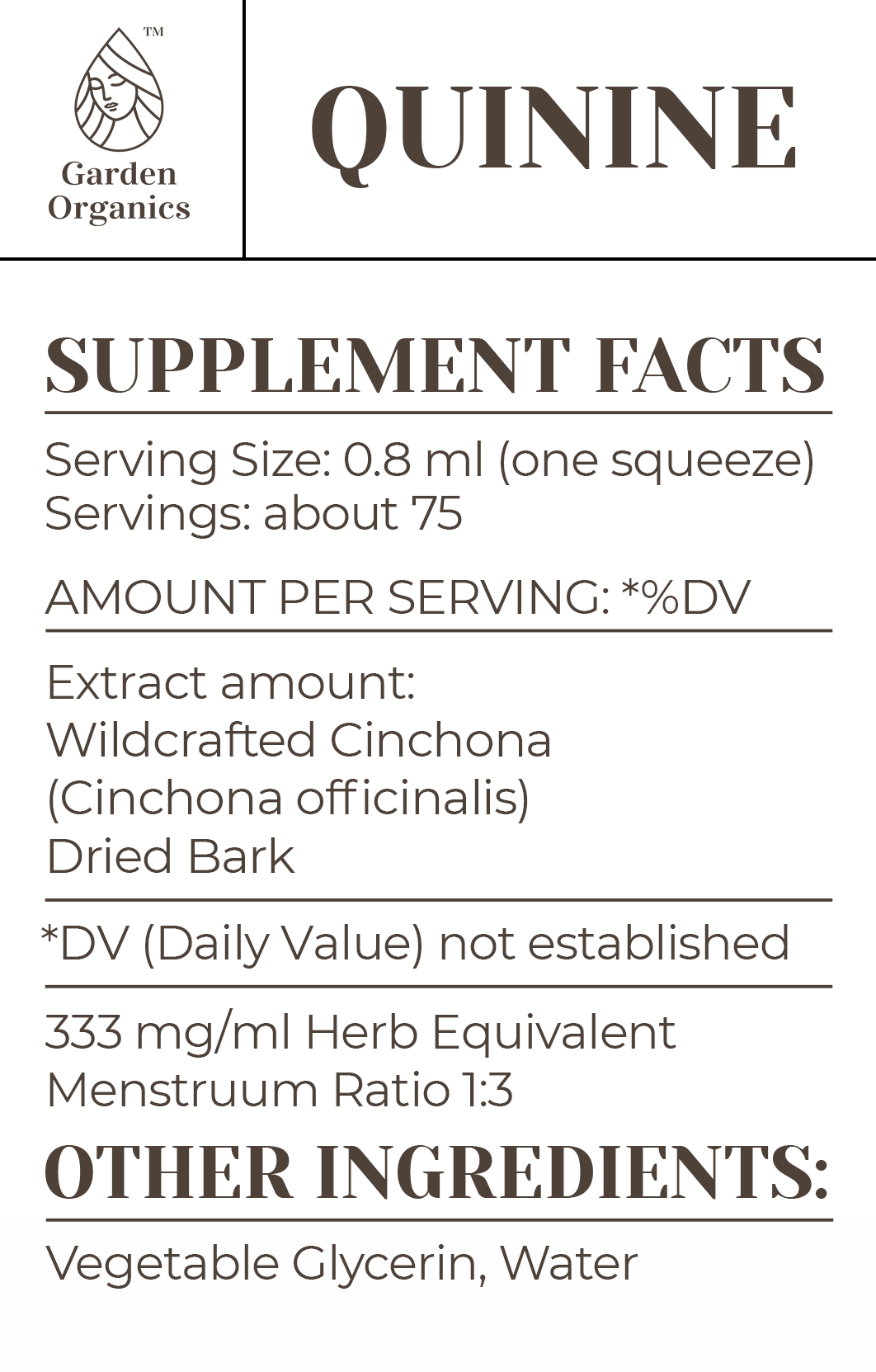 Quinine Tincture