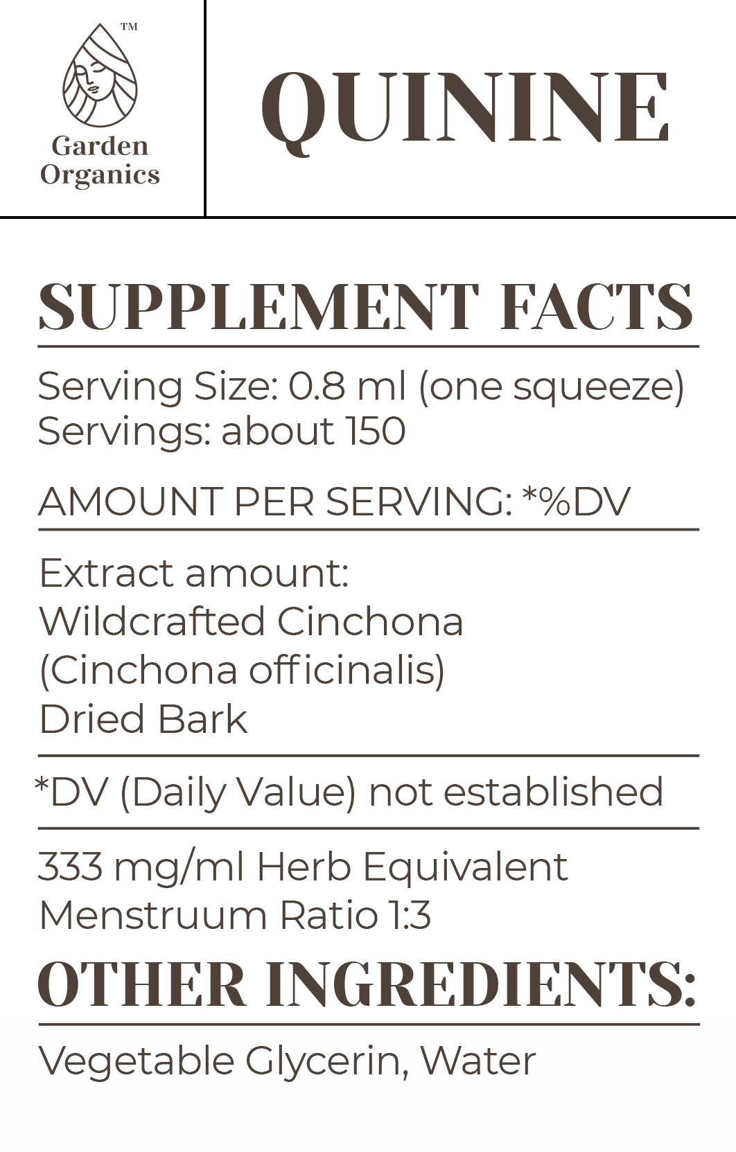 Quinine Tincture