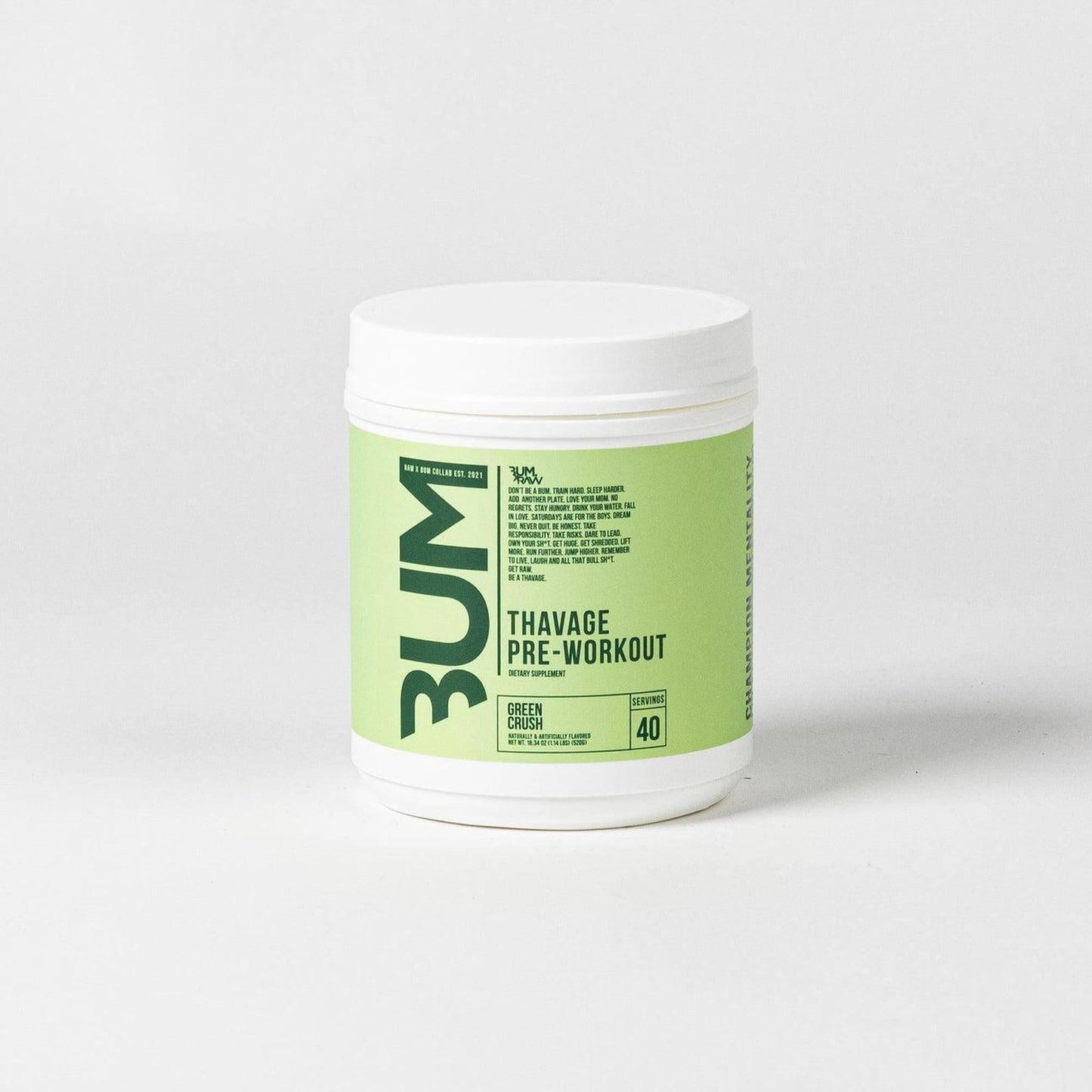 Raw Nutrition CBUM Series Thavage Pre-Workout