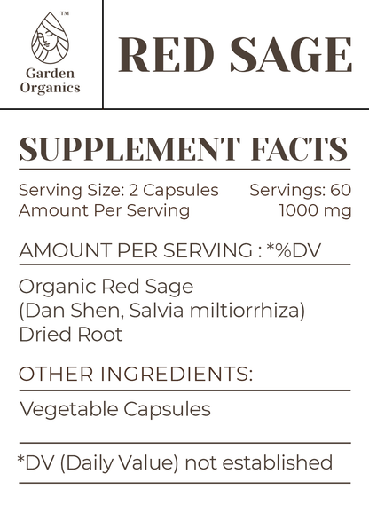 Red Sage Capsules