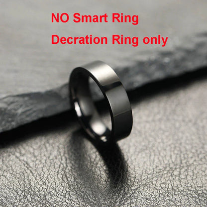 2026 Smart Ring Blood Pressure Heart Rate Sleep Monitoring Smartring IP68 & 5ATM Waterproof Multi-sport Mode Smartring Man Women