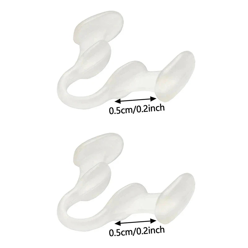 Silicone Anti Snoring Nose Clip | Nasal Dilator for Better Sleep