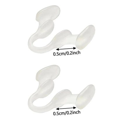 Silicone Anti Snoring Nose Clip | Nasal Dilator for Better Sleep