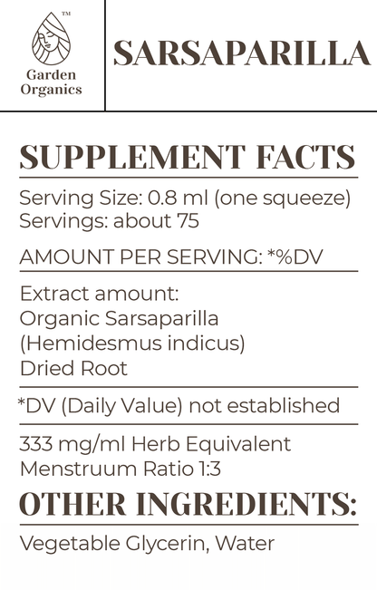 Sarsaparilla Tincture