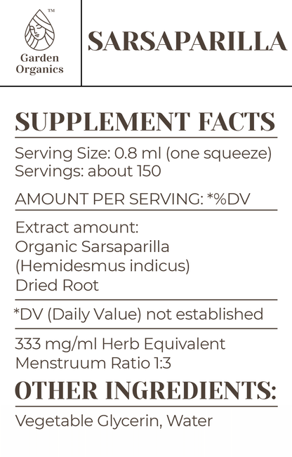 Sarsaparilla Tincture