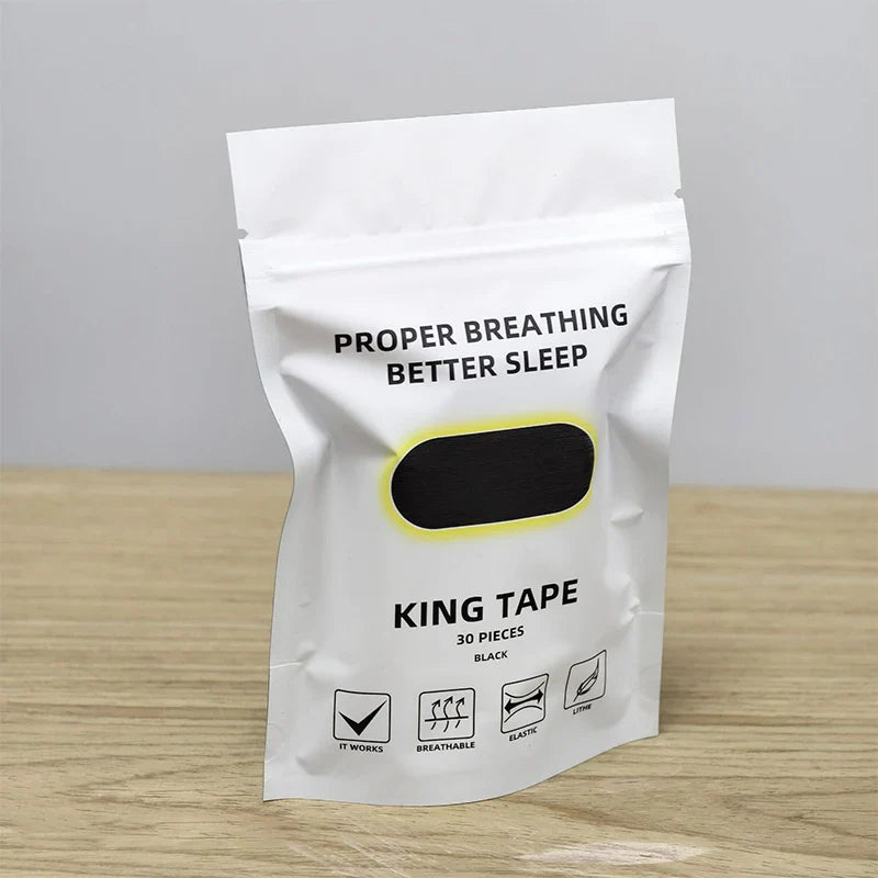 30-Piece Mouth Tape for Snoring Relief | Anti-Snore Sleep Aid Strips