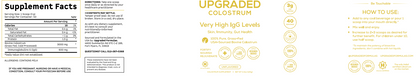 Upgraded Colostrum
