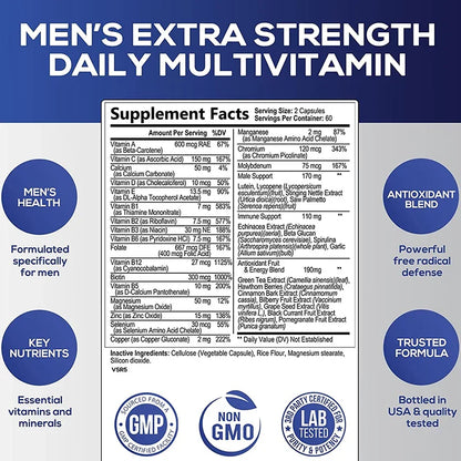 VitaBoost Men: Essential Energy & Immune Support