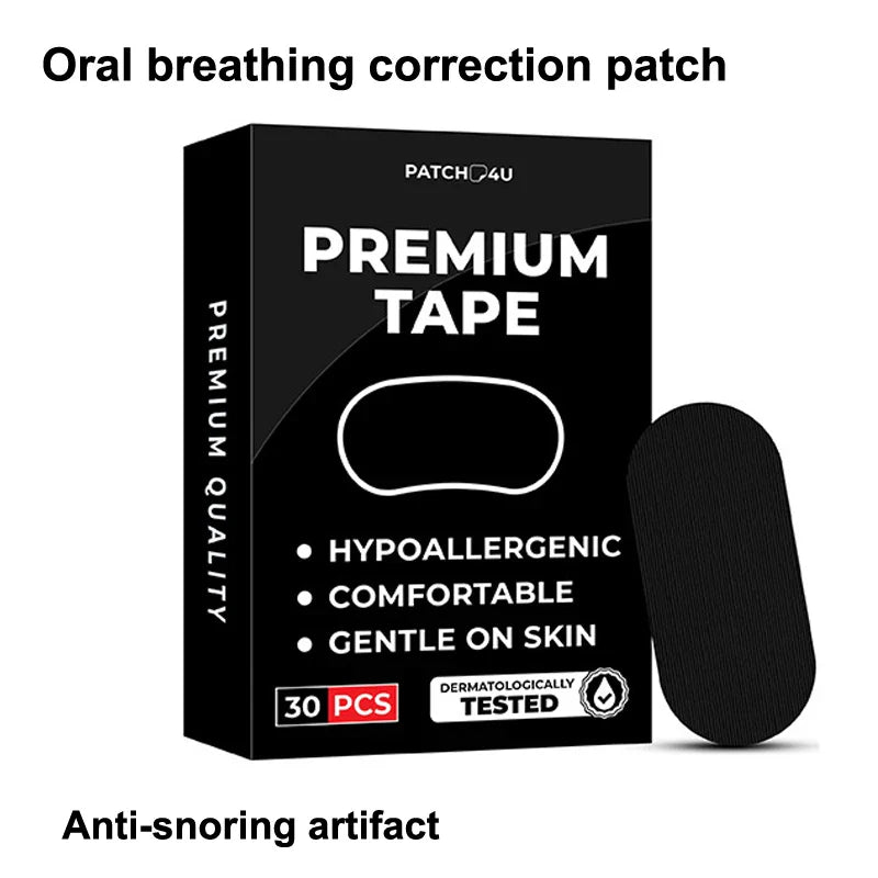 30-Piece Mouth Tape for Snoring Relief | Anti-Snore Sleep Aid Strips