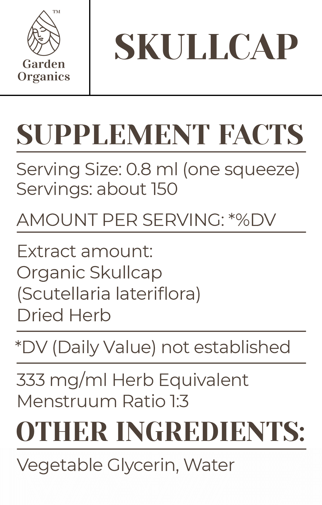 Skullcap Tincture