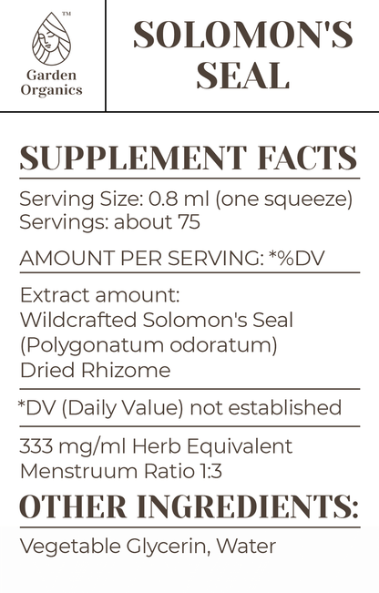 Solomon's Seal Tincture