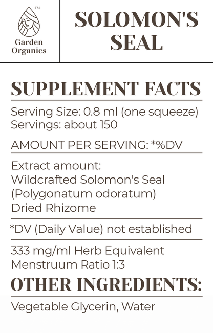Solomon's Seal Tincture