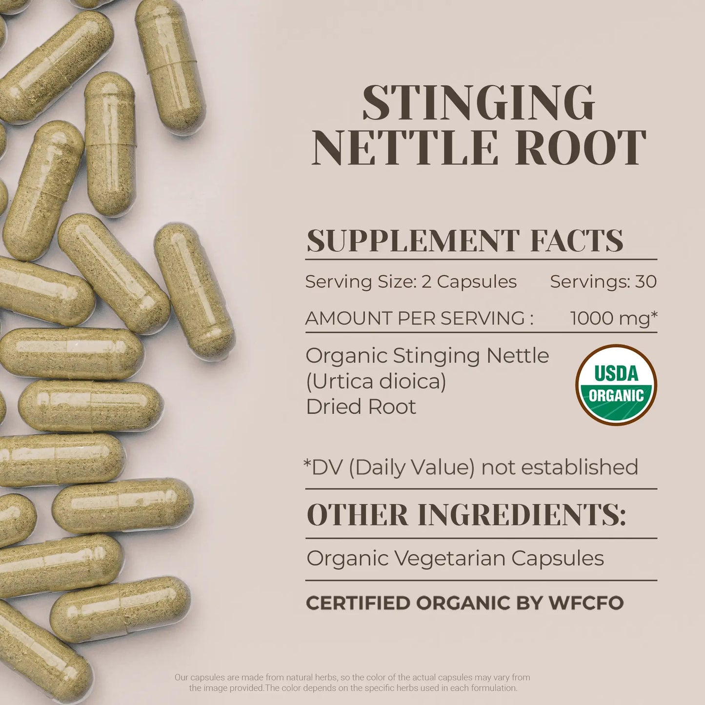 Stinging Nettle Root Capsules