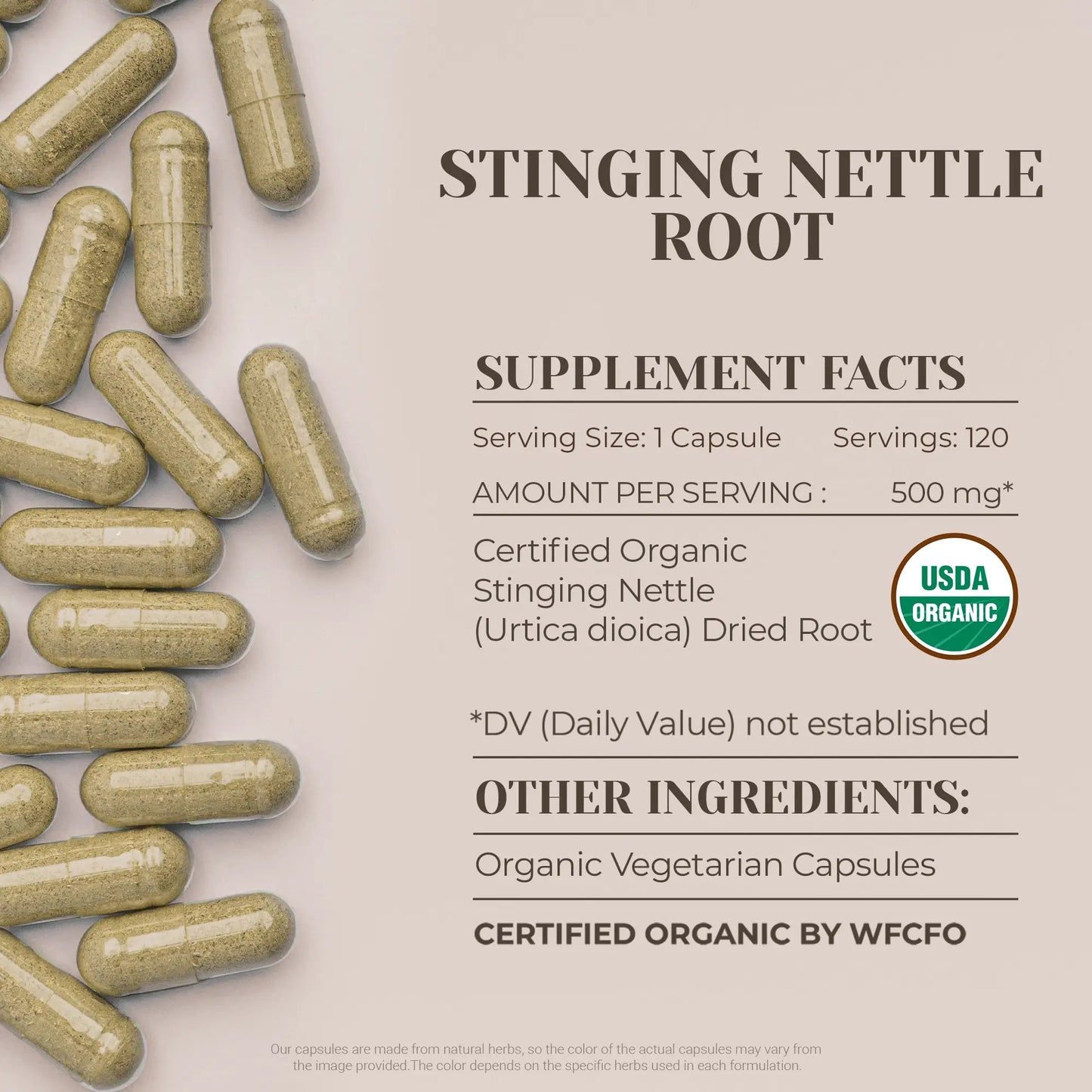 Stinging Nettle Root Capsules