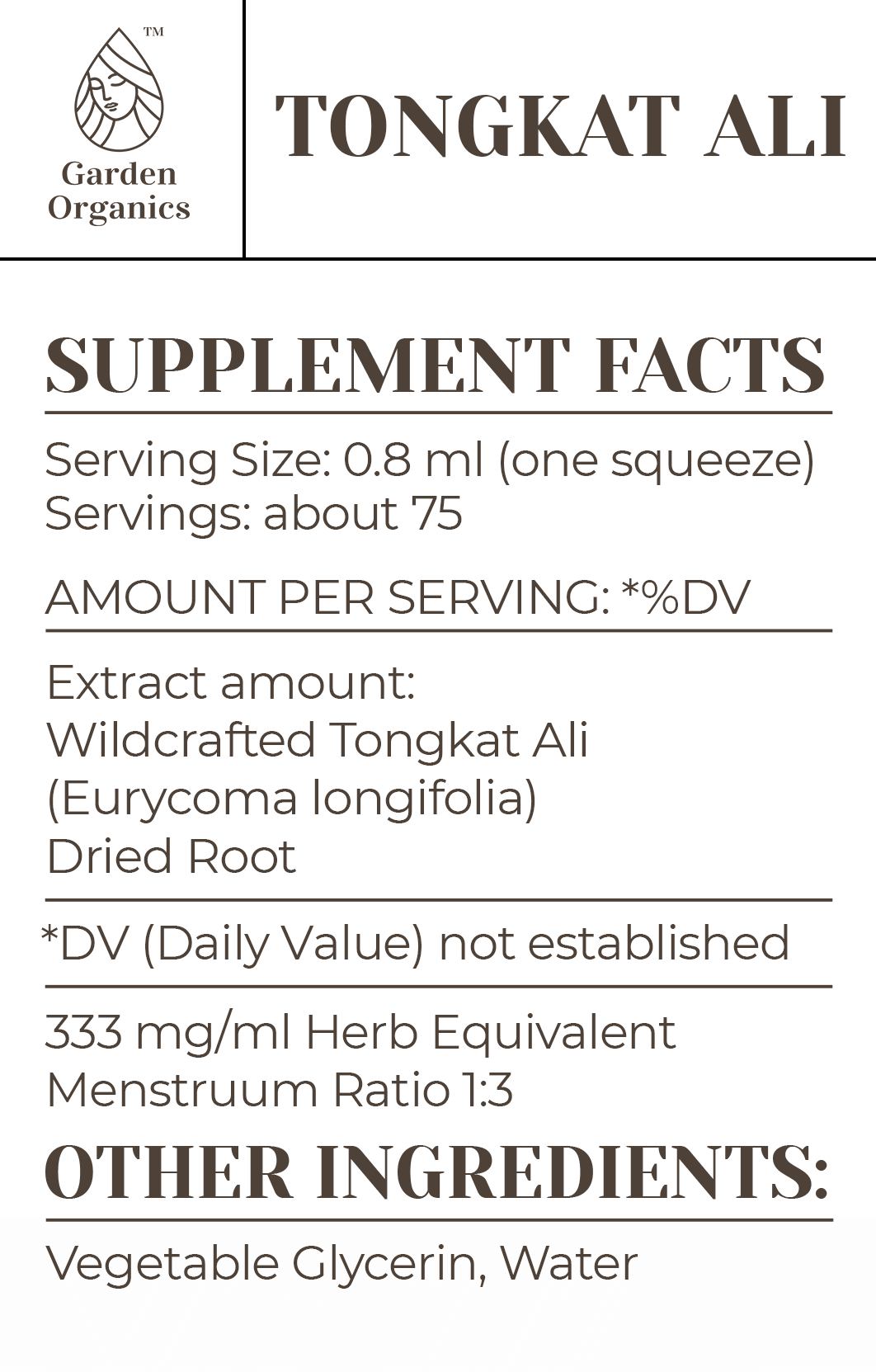 Tongkat Ali Tincture