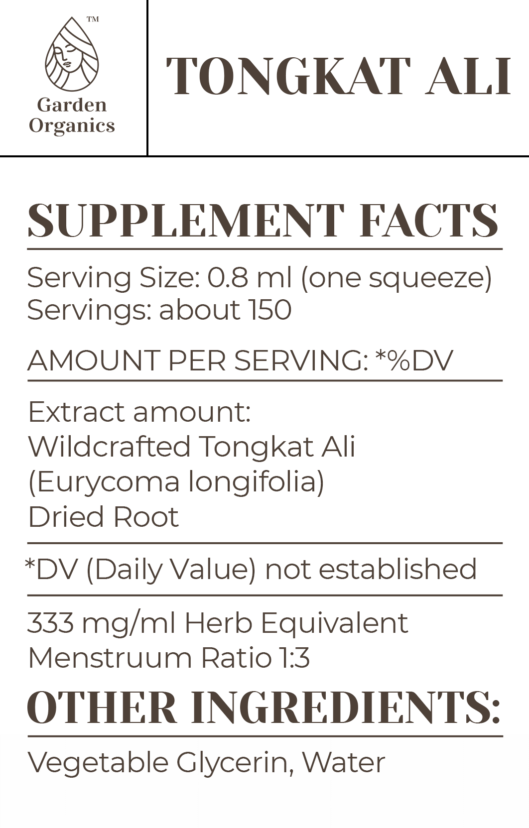 Tongkat Ali Tincture