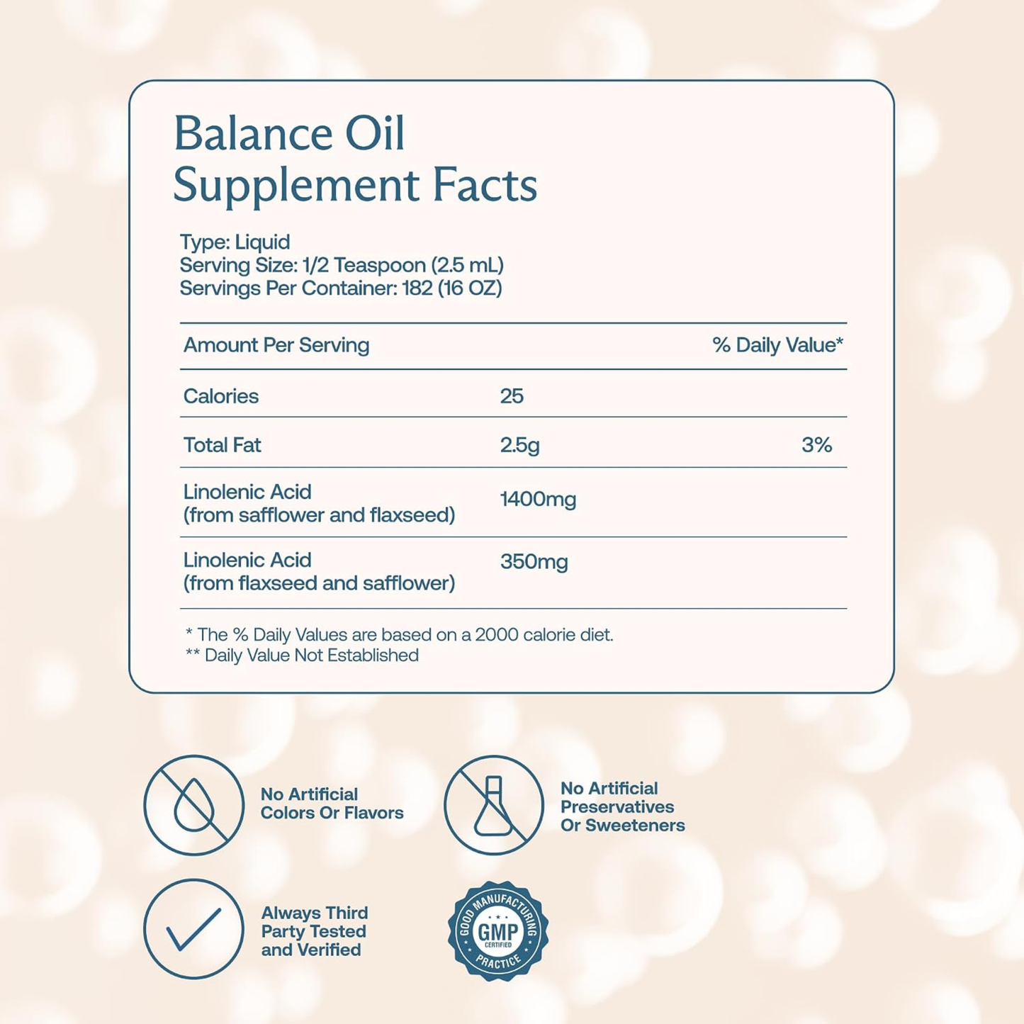 BodyBio Balance Oil - Essential Fatty Acids