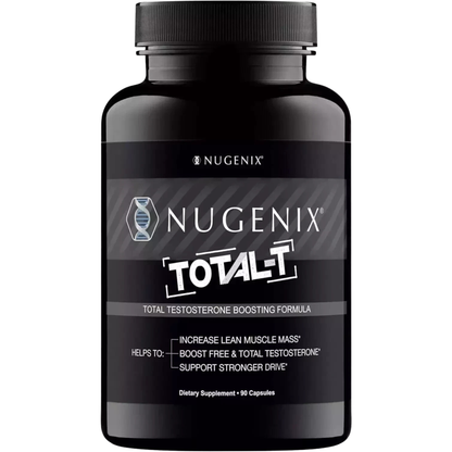 Nugenix Total-T – Free and Total Testosterone Booster Supplement for Men, 90 Capsules