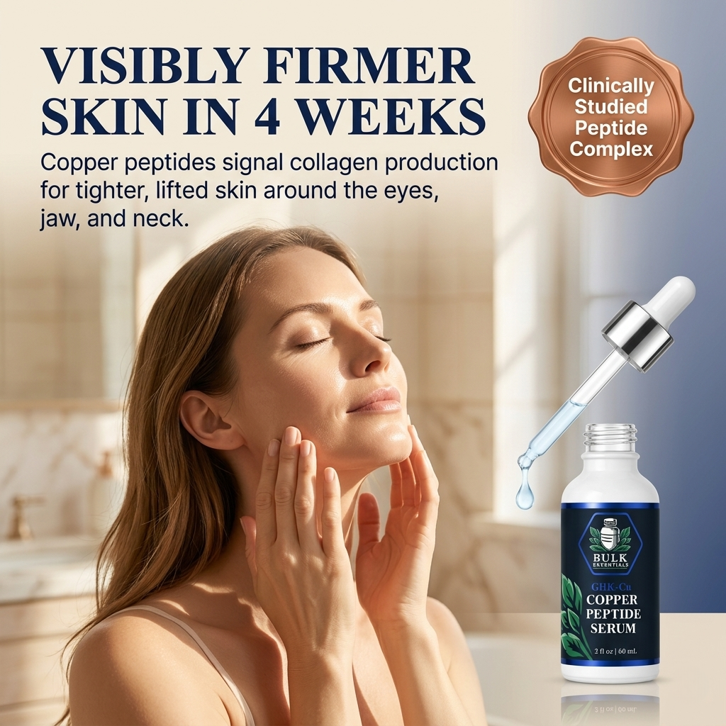 Copper Peptides Serum For Face+Neck Firming & Hydrating